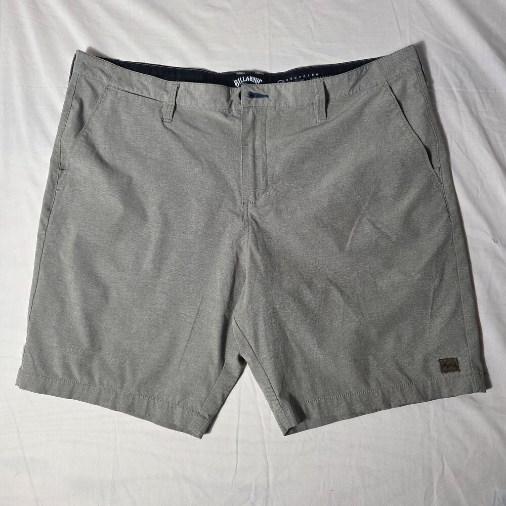 Billabong Crossfire Submersibles Hybrid Shorts Size 40 Grey Recycler Stretch